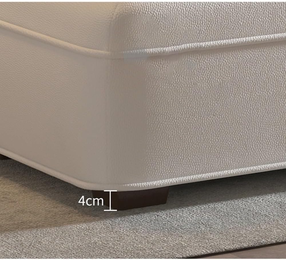 Modern Bed End Stool Bedside Modern Bedroom Leather Couch Cloakroom Long Benc...
