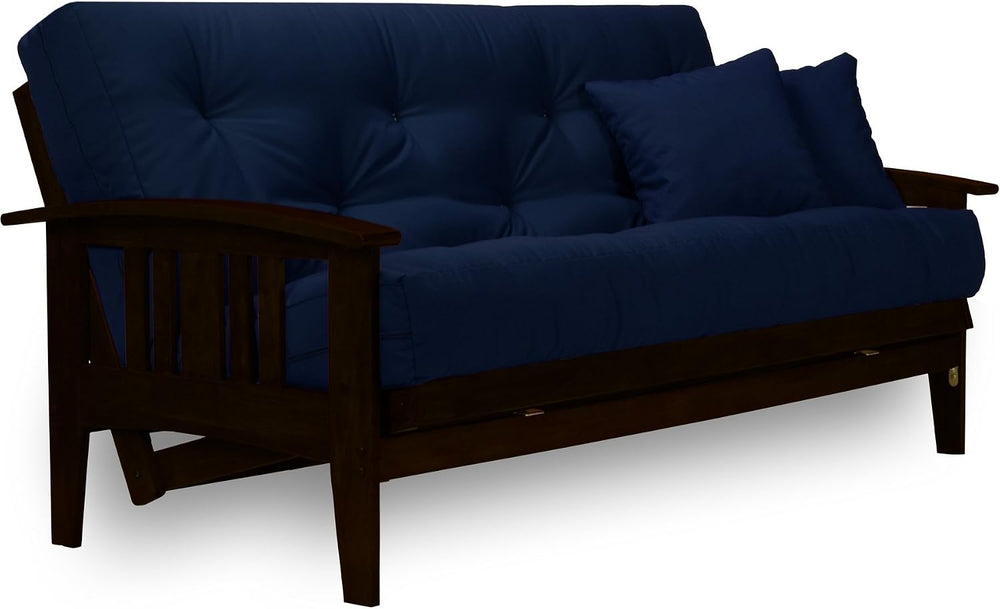 Nirvana Futons Westfield Complete Futon Set - Espresso Finish (Warm Black) – ...