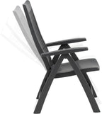 KETTLER Roma Resin High Back Chair Anthracite