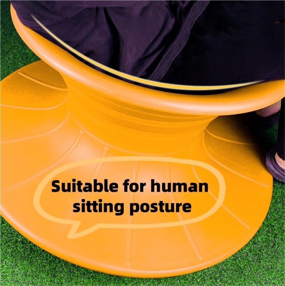 360° Rotating Gyro Spinning Chair, Sensory Swivel Chair for Autistic, Sit and...
