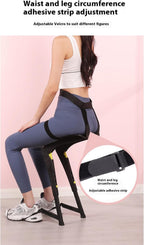 Adjustable Chairless Wearable Invisible Chair,Invisible Chair Wearable Exoskeleton Human Wearable Seat,Anywhere Camping Folding Stool 5 Gear Adjustable Heights