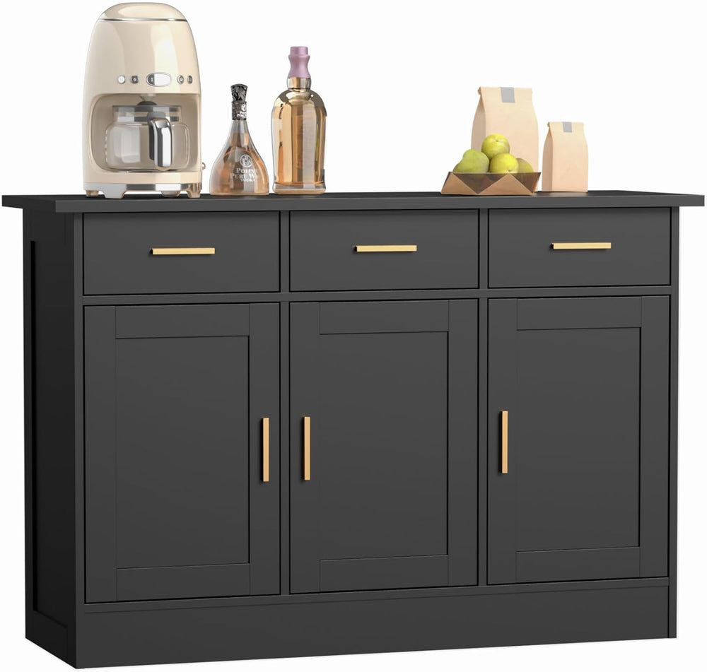 Buffet Cabinet with Storage - Buffets & Sideboards Kitchen Storage Cabine...