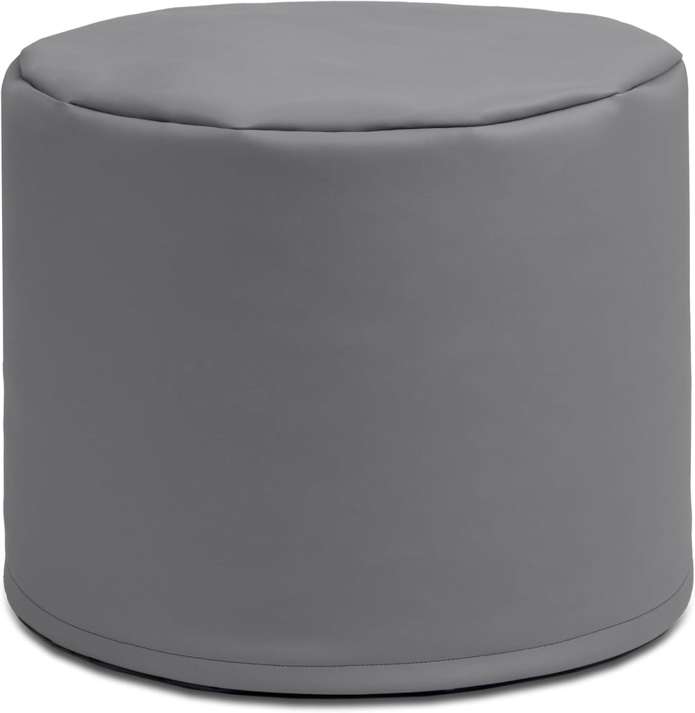 Jaxx Mallo Jr Vinyl Pouf - Collaborative Soft Seating for Young Active Learne...