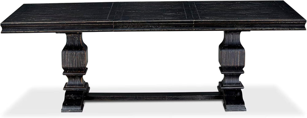 LKT-SBB-TP - A Wooden Dining Table with Removable Rectangular Tabletop - Sand...