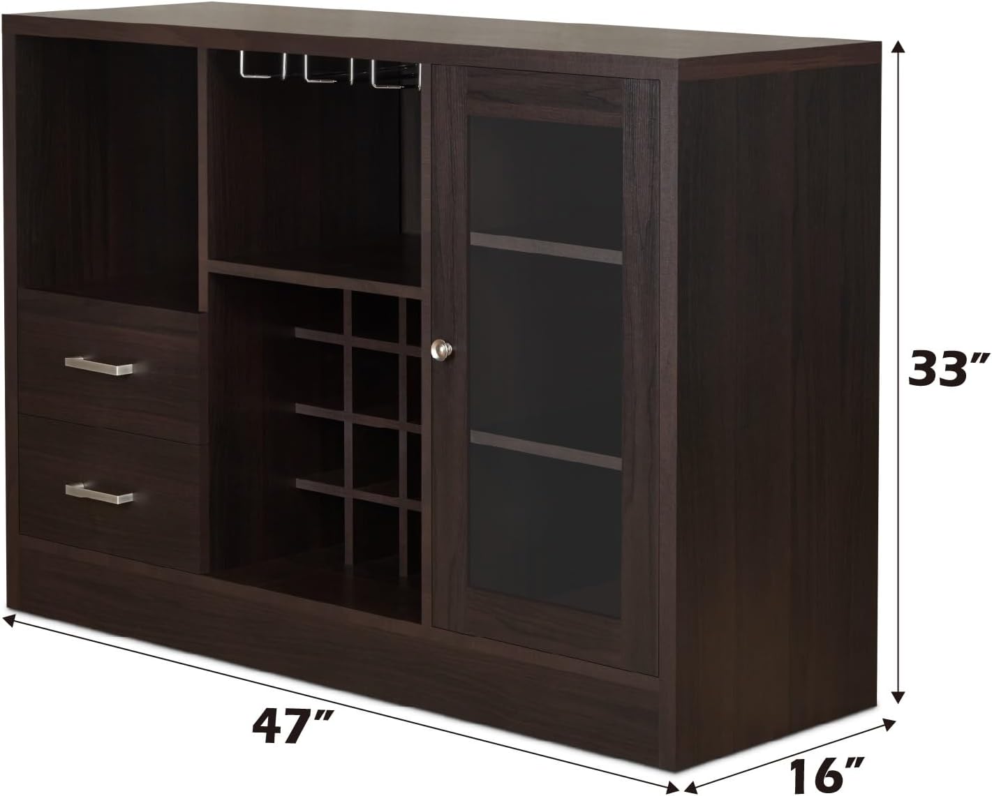 Wine Cabinet with Storage Drawers, Pantry Sideboard Locker for Kitchen Dining Living Room,for Kitchen Home