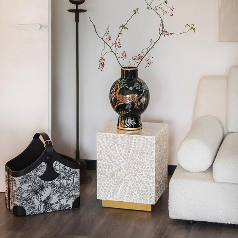 Sofa Side Table Light Luxury Shell Side Table Living Room Sofa Coffee Corner ...