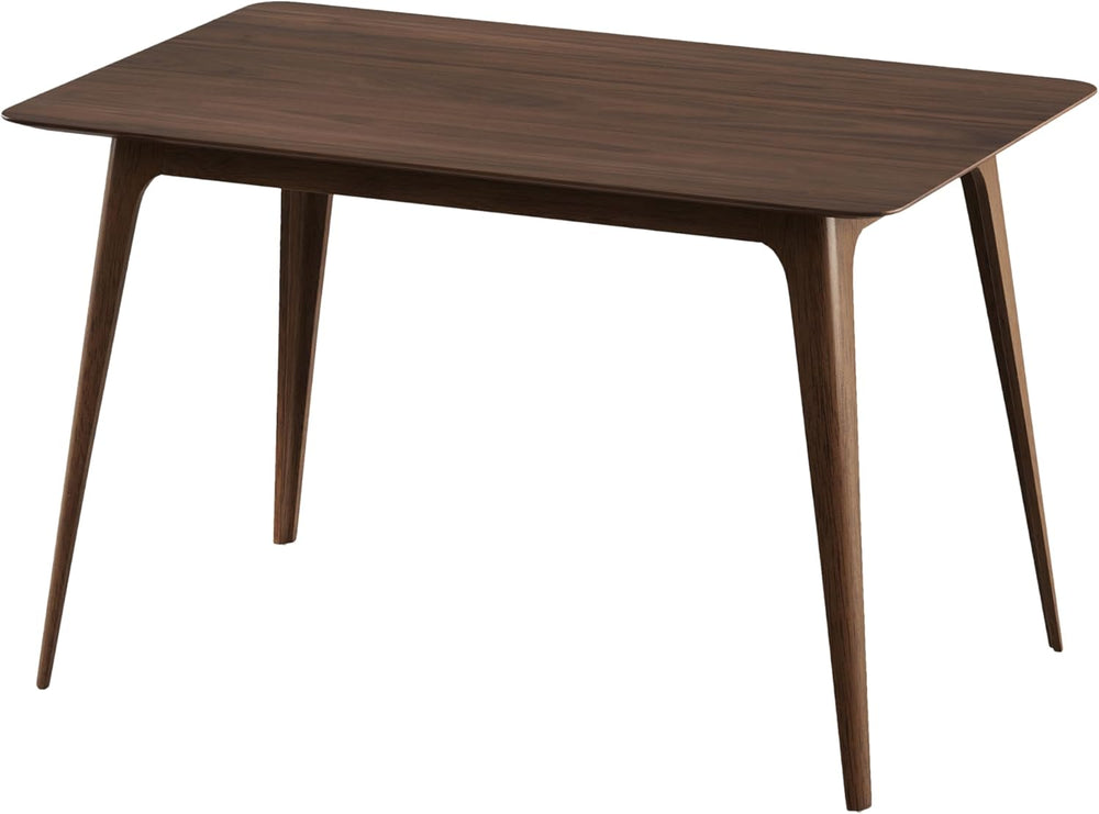 Wood Dining Room Table Set for 4,Mid Century Modern Dining Table Set,Kitchen ...