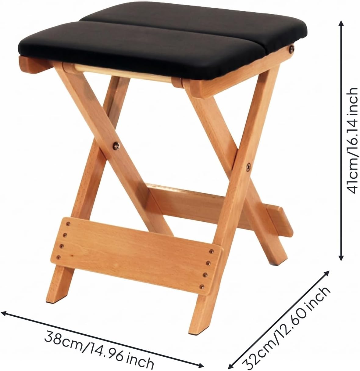Folding Stretching Stool Compact Stretching Stool Space-Saving Training Chair