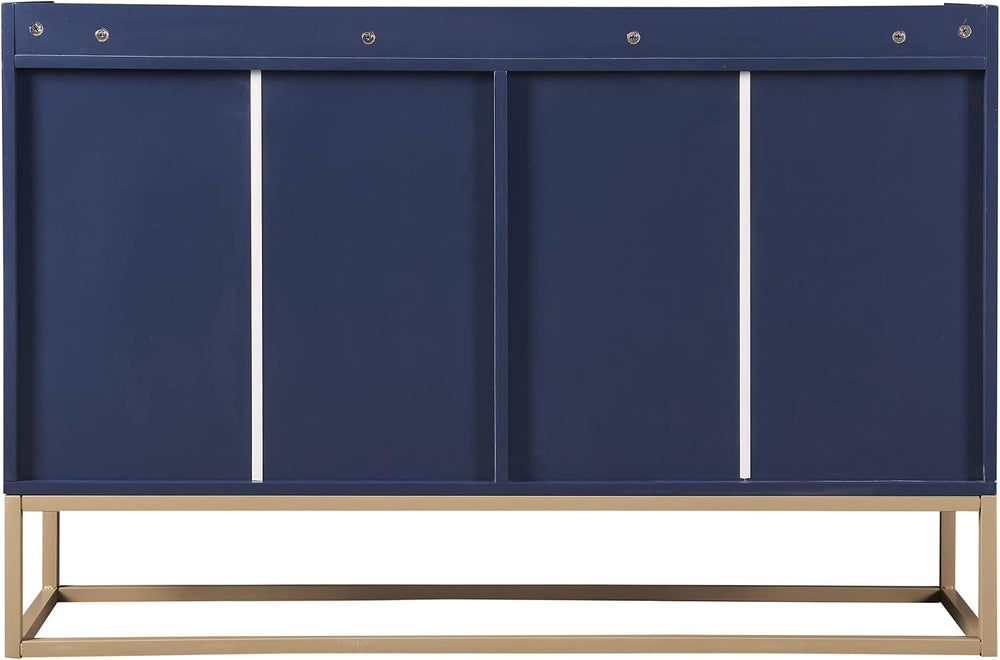 LUMISOL Sideboard Buffet Cabinet with Storage, Modern Storage Cabinet with 4 ...