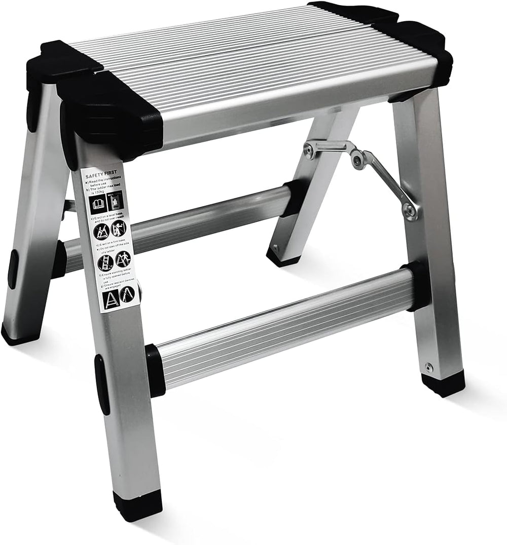 Folding Step Stool Small Foldable Step Stool One Step Ladder with 330 lb Larg...