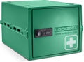 Lockabox One™ | Premium Medicine Lock Box | Medium Medication Lock Box With Code For Medicines, Vitamins & Supplements | External Size 12 x 8 x 6.6 inches (Medi Green)