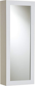 SEI Furniture Wall Mount Fold Out Ironing Center, White, 16 W x 7 D x 42 H (inches) (HZ3480)