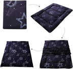 MAXYOYO Japanese Floor Mattress Futon Mattress, 4" Thicken Tatami Mat Sleeping Pad Foldable Roll Up Mat Boys Girls Dormitory Pad Kids Floor Lounger Pillow Bed, Charcoal Grey, Queen Size