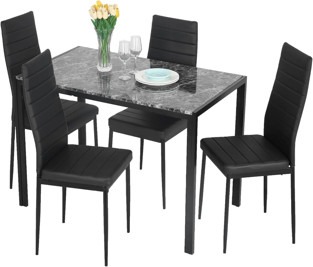 FDW Dining Table Set Dining Room Table Set for Small Spaces Kitchen Table and...