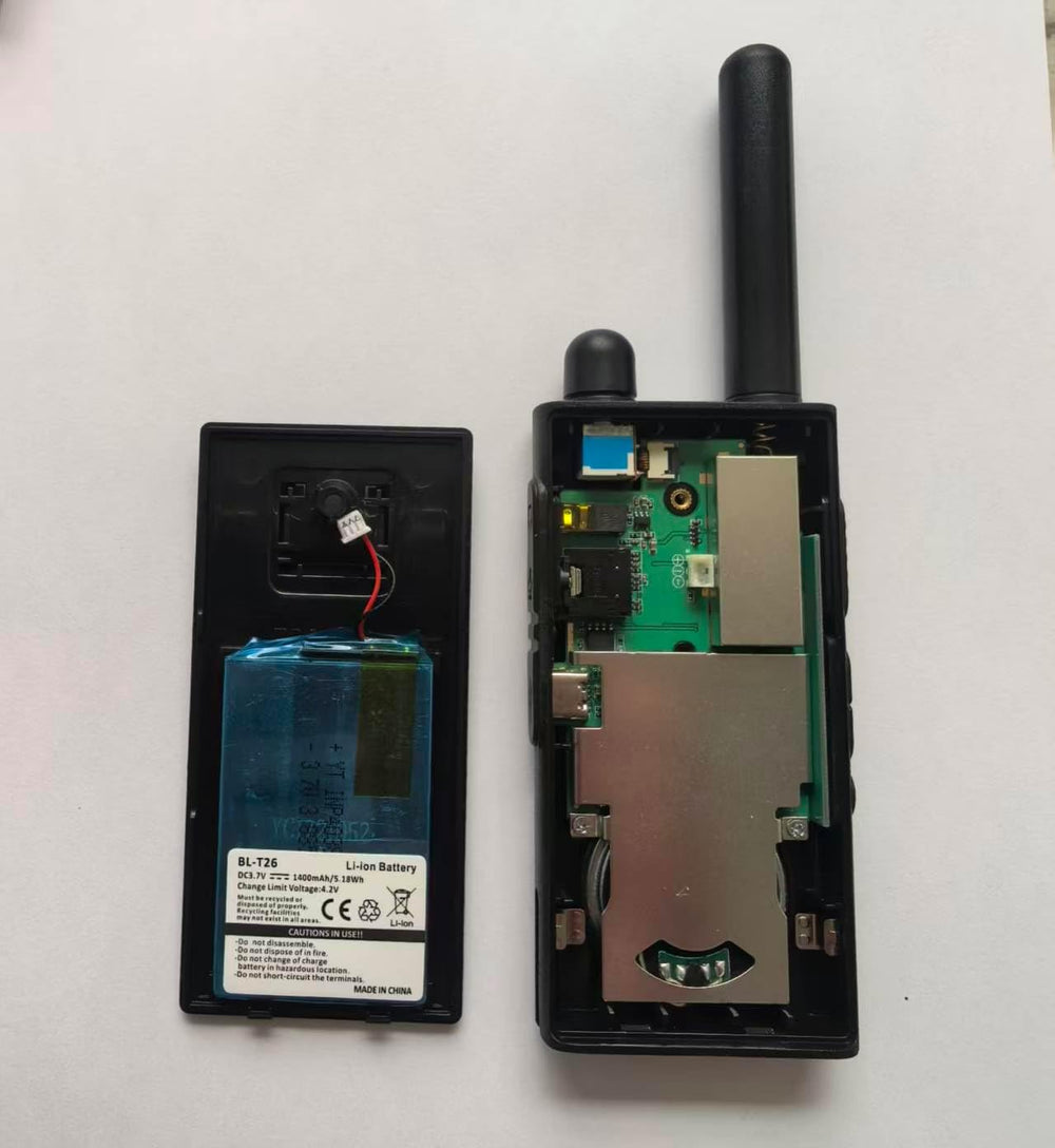 Baofeng T26 Walkie Talkies Long Range, Rechargeable Li-ion Battery 16 FRS Cha...