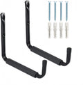 CROISSANT 2Pack Garage Storage Ladder Hook, Suitable for Kayak Hangers for Garage Wall, Heavy Duty Hooks for Hanging 50 lbs