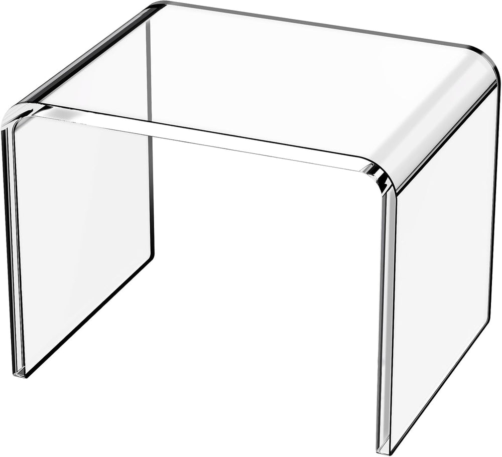 Acrylic Step Stool Small Stool, Clear Acrylic Foot Stool for Bathroom Bedroom...
