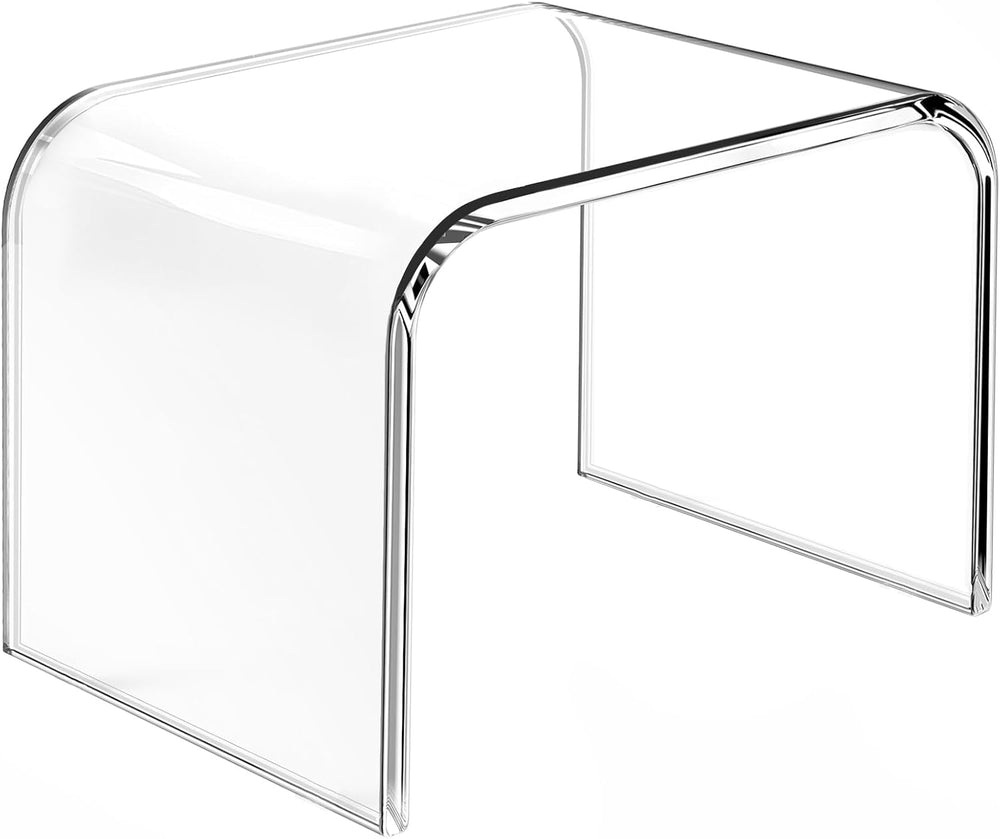 Acrylic Step Stool,Acrylic Stools,Clear Step Stool with Non-Slip for Bathroom...