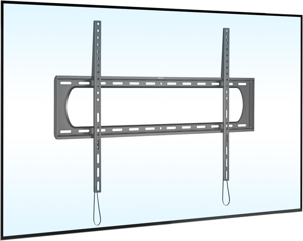 Mount-It! Heavy Duty XXL Fixed TV Mount for Extra Large TVs, Ultra Low Profil...