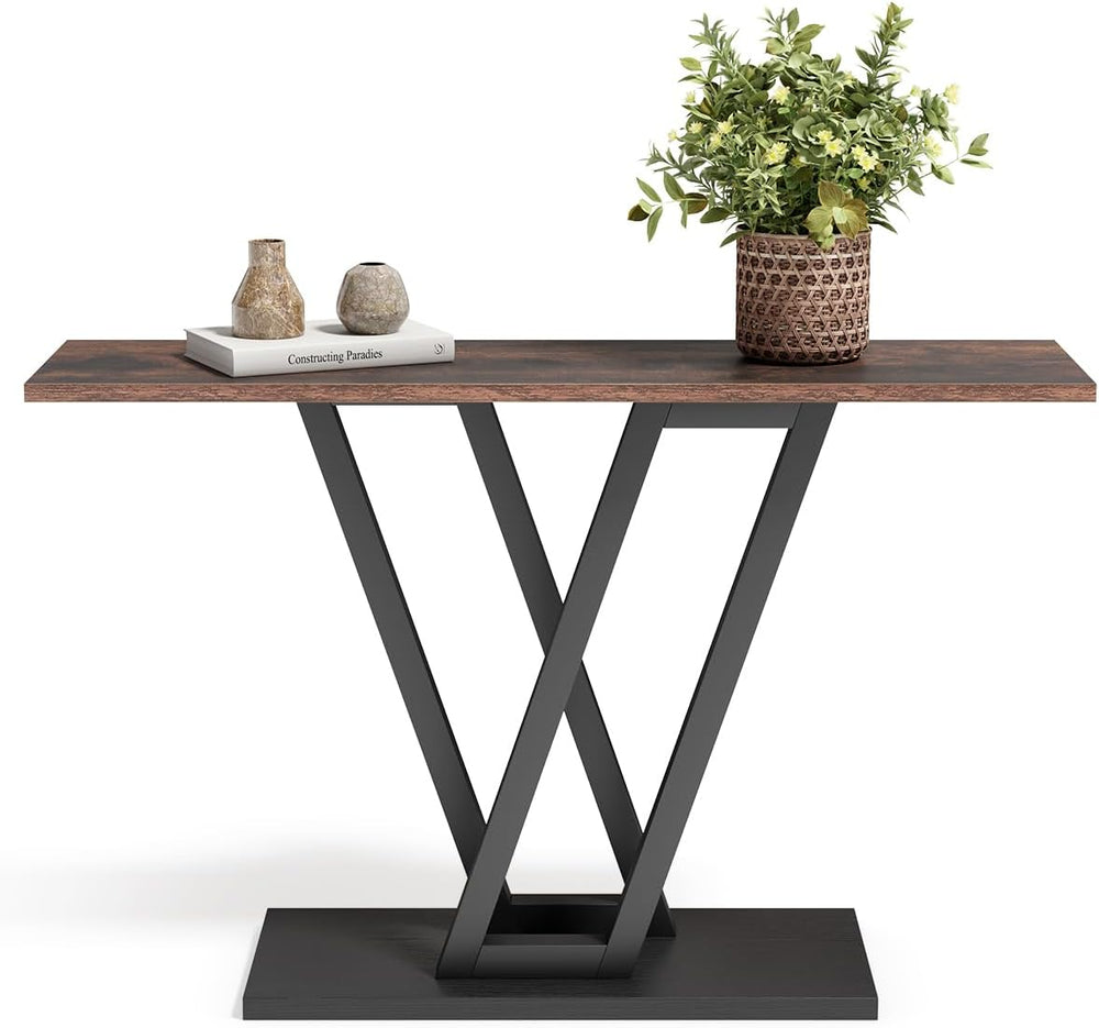 LITTLE TREE Console Table Hallway Table for Entryway 43 Inch Sofa Table Entry...