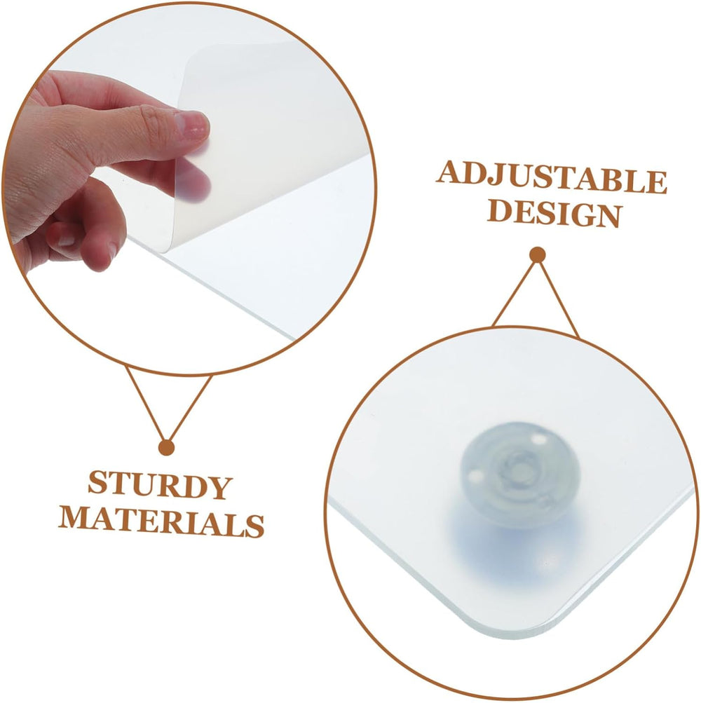 PRETYZOOM Adjustable Acrylic Leveling Platform with Stable Tabletop for Epoxy...