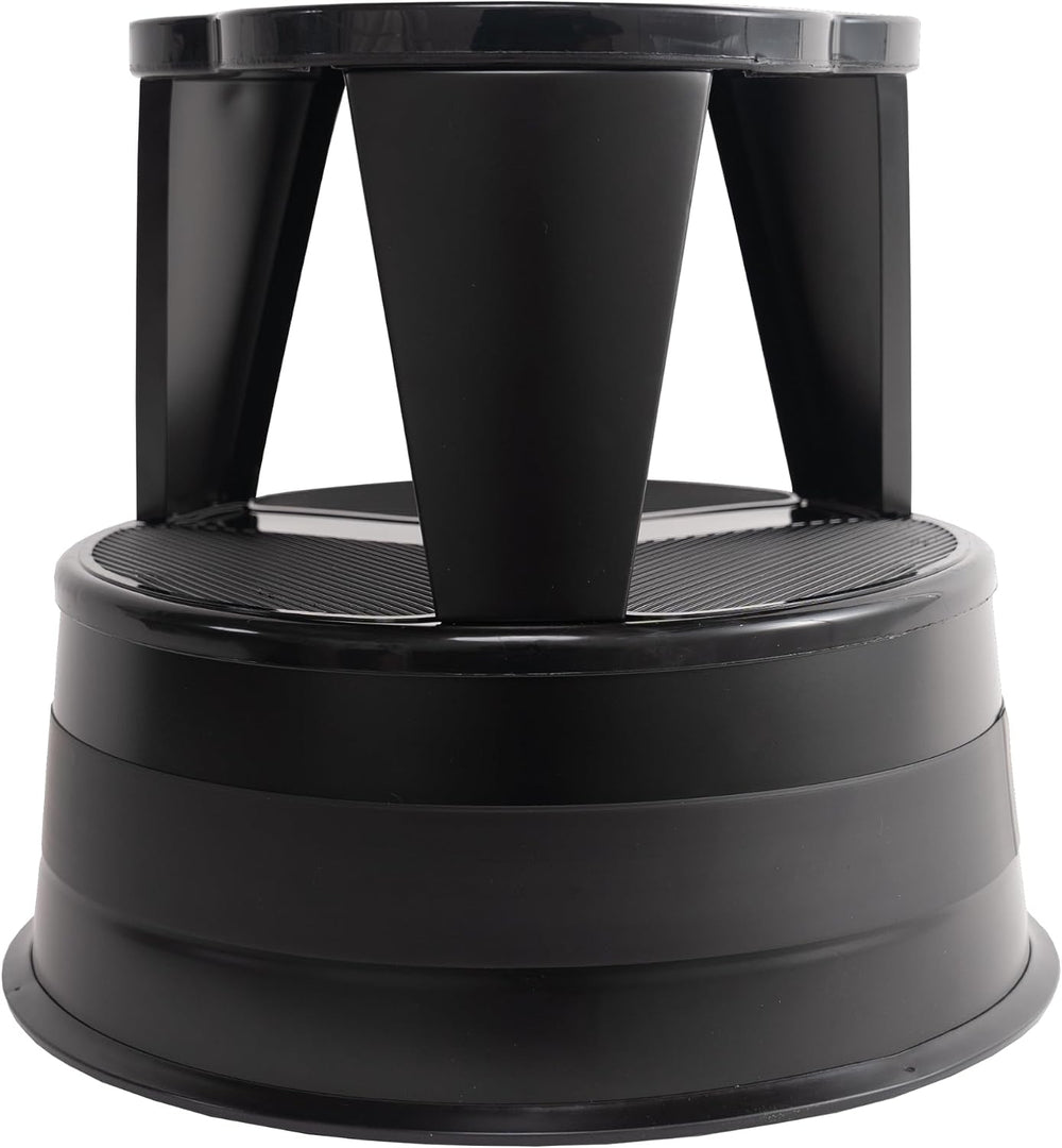 Step Stool with Locking Wheels, Cramer Kik-Step Heavy Duty Rolling Steel Stoo...