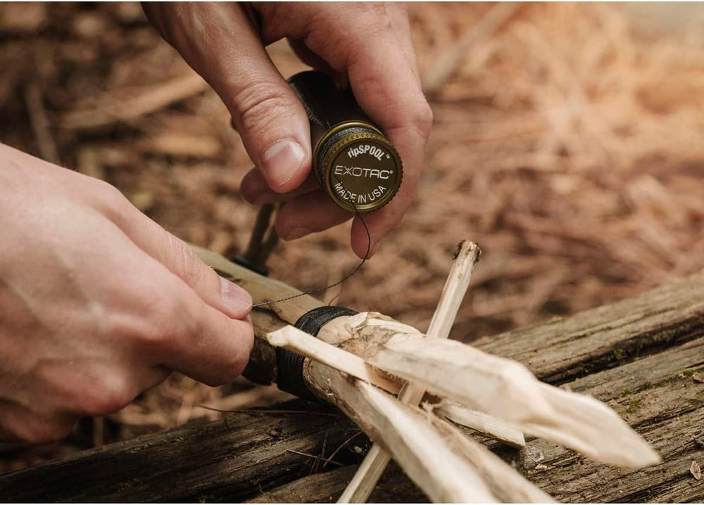 Exotac ripSPOOL Lightweight Bushcraft and Survival Complete Field Repair Kit ...