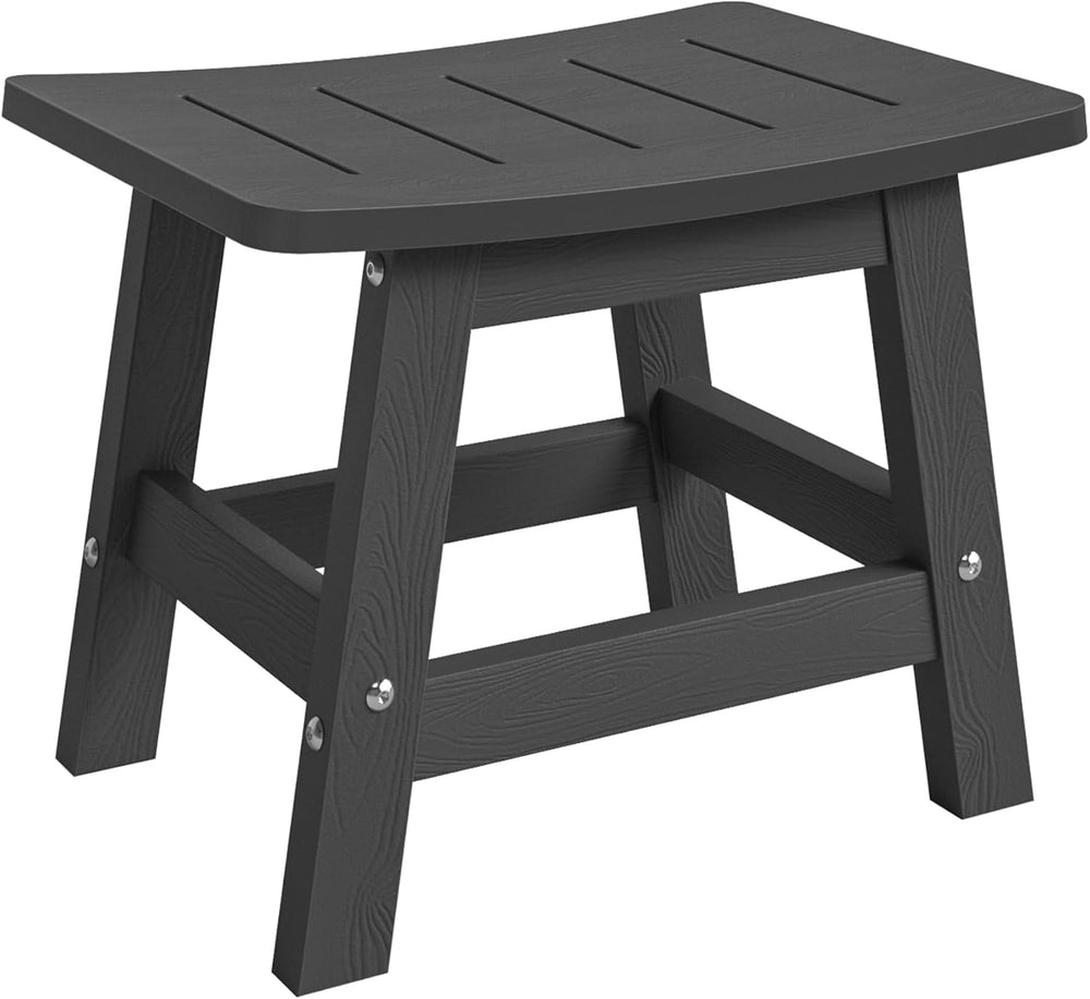 LUE BONA Outdoor Adirondack Ottomans, Footrest Footstool Set of 2, Outdoor Fo...