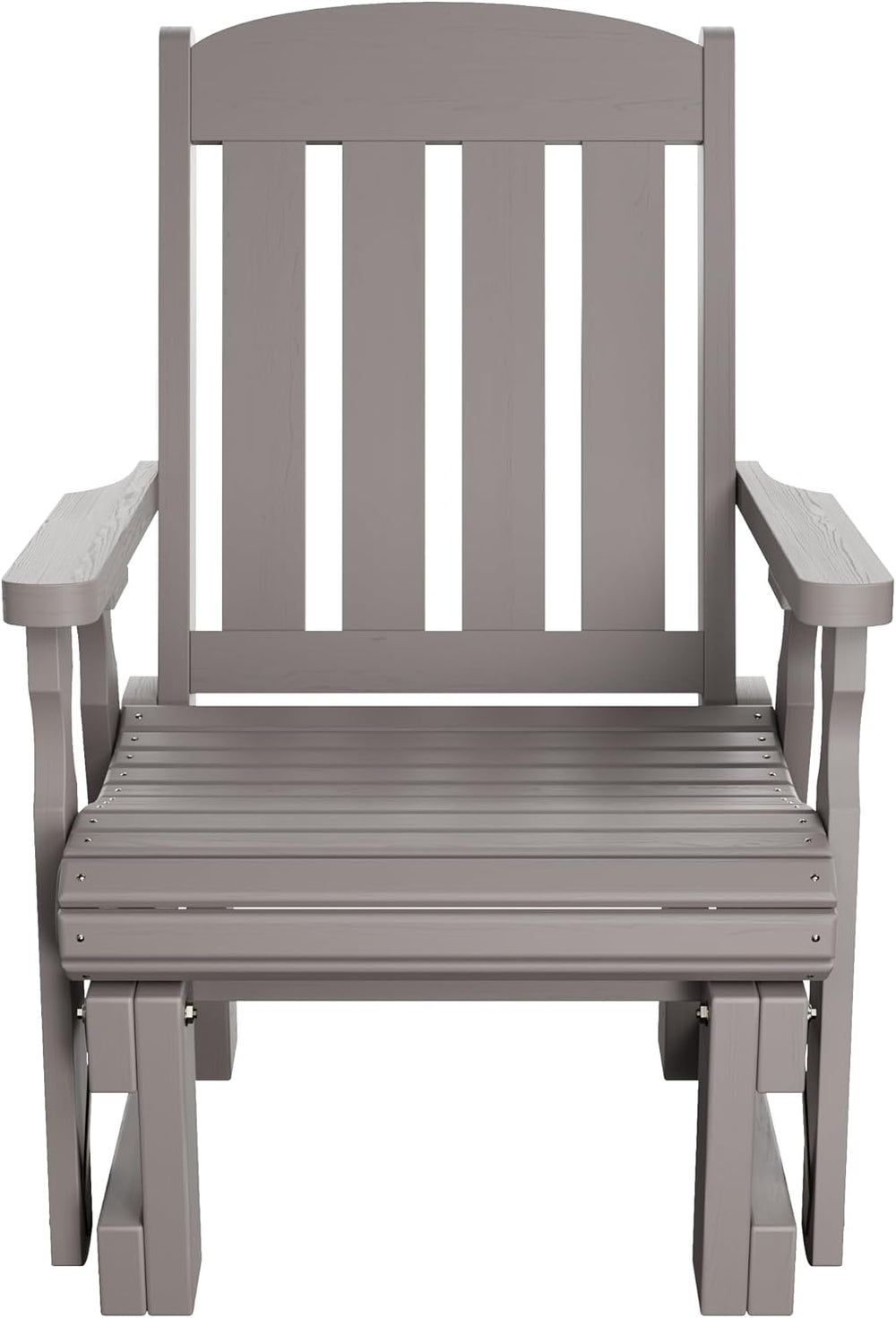 Amish Casual Heavy Duty 600 Lb Mission High Back Treated Glider Chair (Semi S...