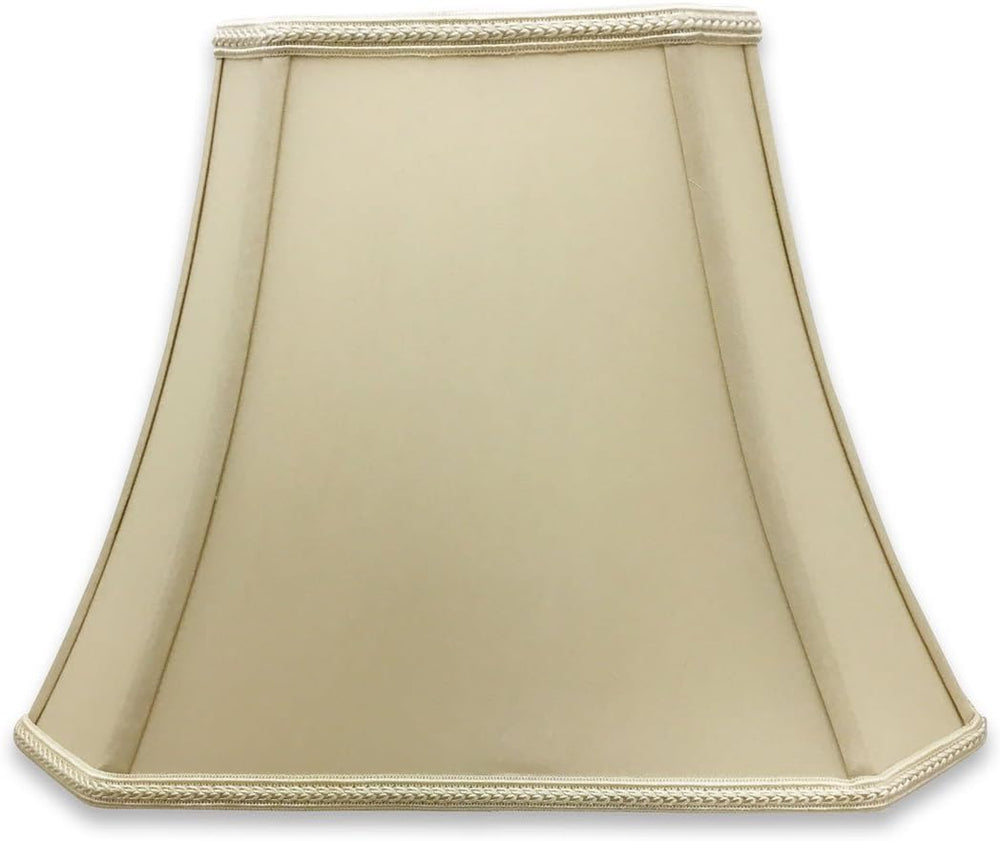 Royal Designs, Inc. DSO-68-16BG Rectangle Cut Corner Bell Designer Lamp Shade...