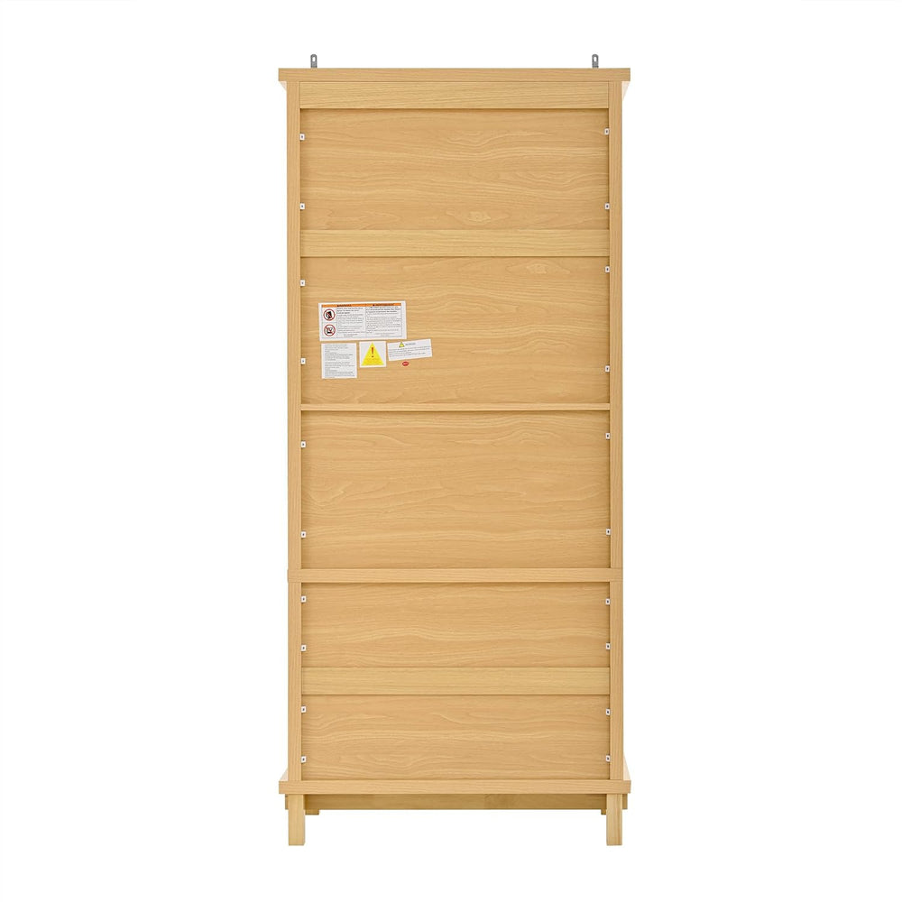 70" Tall Kitchen Pantry Cabinet, Wood Freestanding Storage Cupboard with...