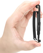 20 Pcs Metal Belt Clip Reusable Slides Strap Clip Holder for Outdoor Camping Belt Kettle Sling Bag Backpack, Black