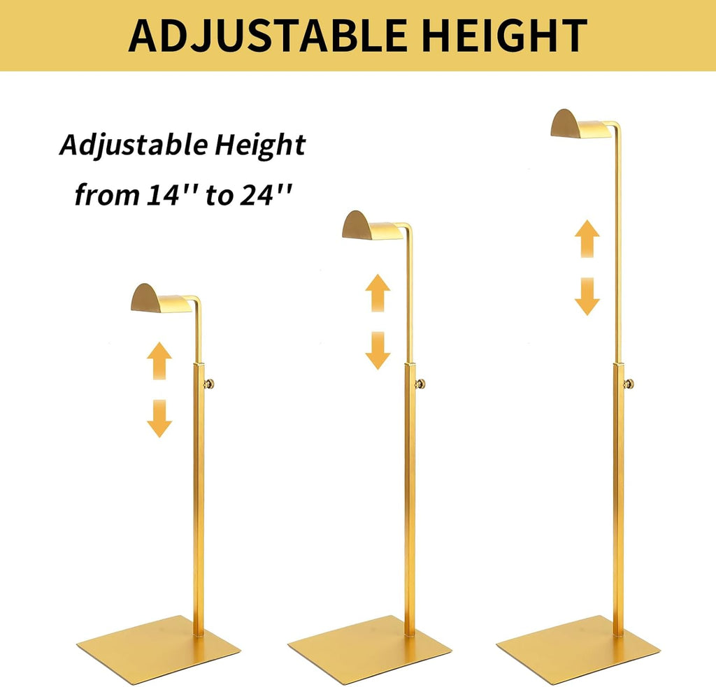 Purse Display Stand,3 Pack stand for purse,Stainless Steel Purse Stands for Display,Height Adjustable Handbag Display Stand,for Commercial Stores And Parties