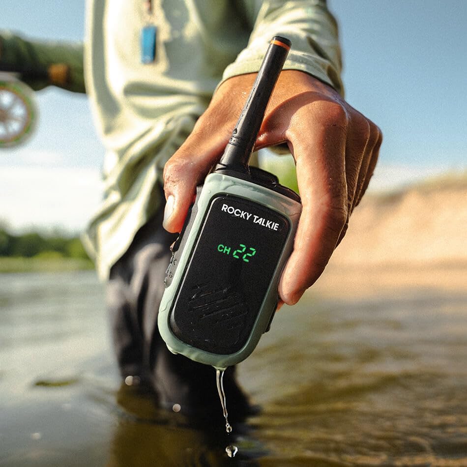 Expedition 5 Watt Radio - GMRS Radio with IP67 Waterproofing, Long Range Walk...
