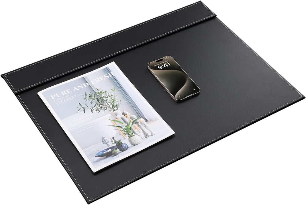 KINGFOM Ultra-Smooth PU Leather Desk Pad & Mat Office Desk Drawing & ...