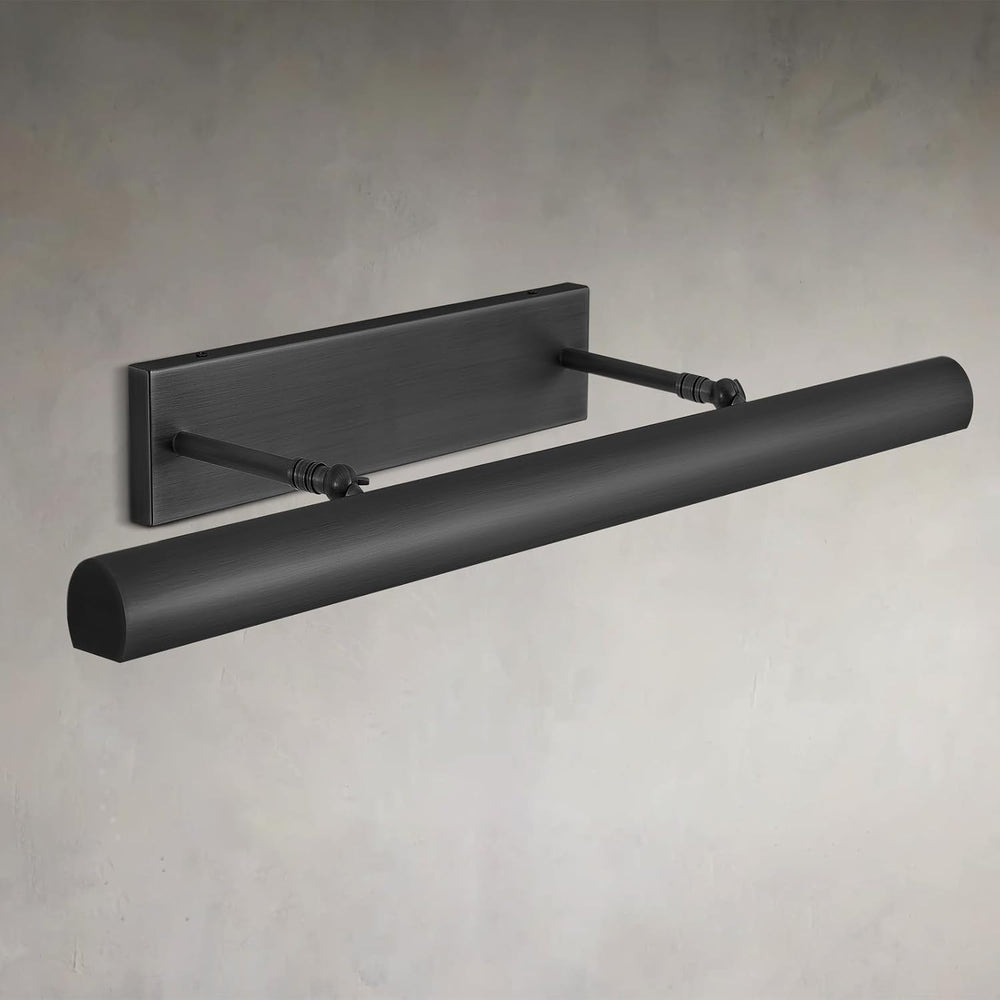 Matte Black Picture Lights for Wall, 24" Art Light Hardwired, 3-Light Br...