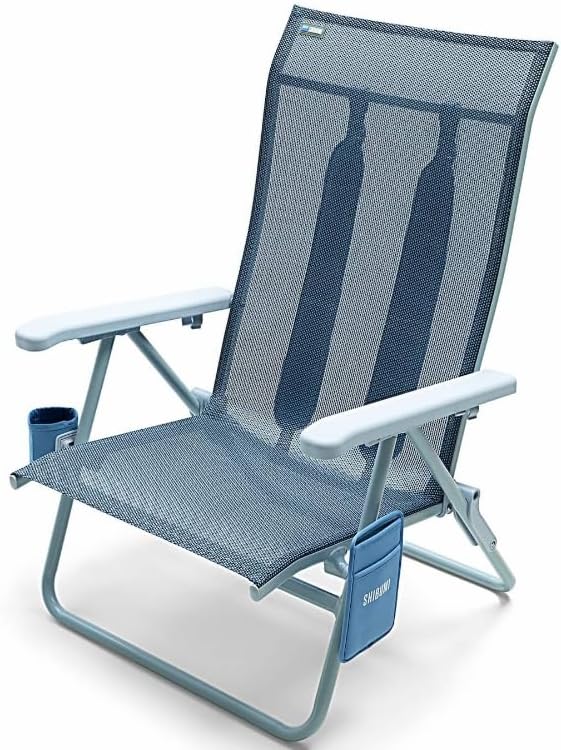 Shibumi Shade | Portable Beach Chair for Adults | Anti-Rust Marine Grade Fram...