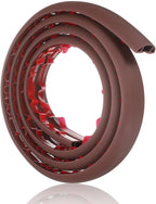 HARFINGTON 6ft Cord Cover Floor W0.6 x H0.33 Inner Channel PVC Hide Extension Cable Floor Wire Hider Wire Covers Protector for Prevent Cable Trips Cables Management, Coffee