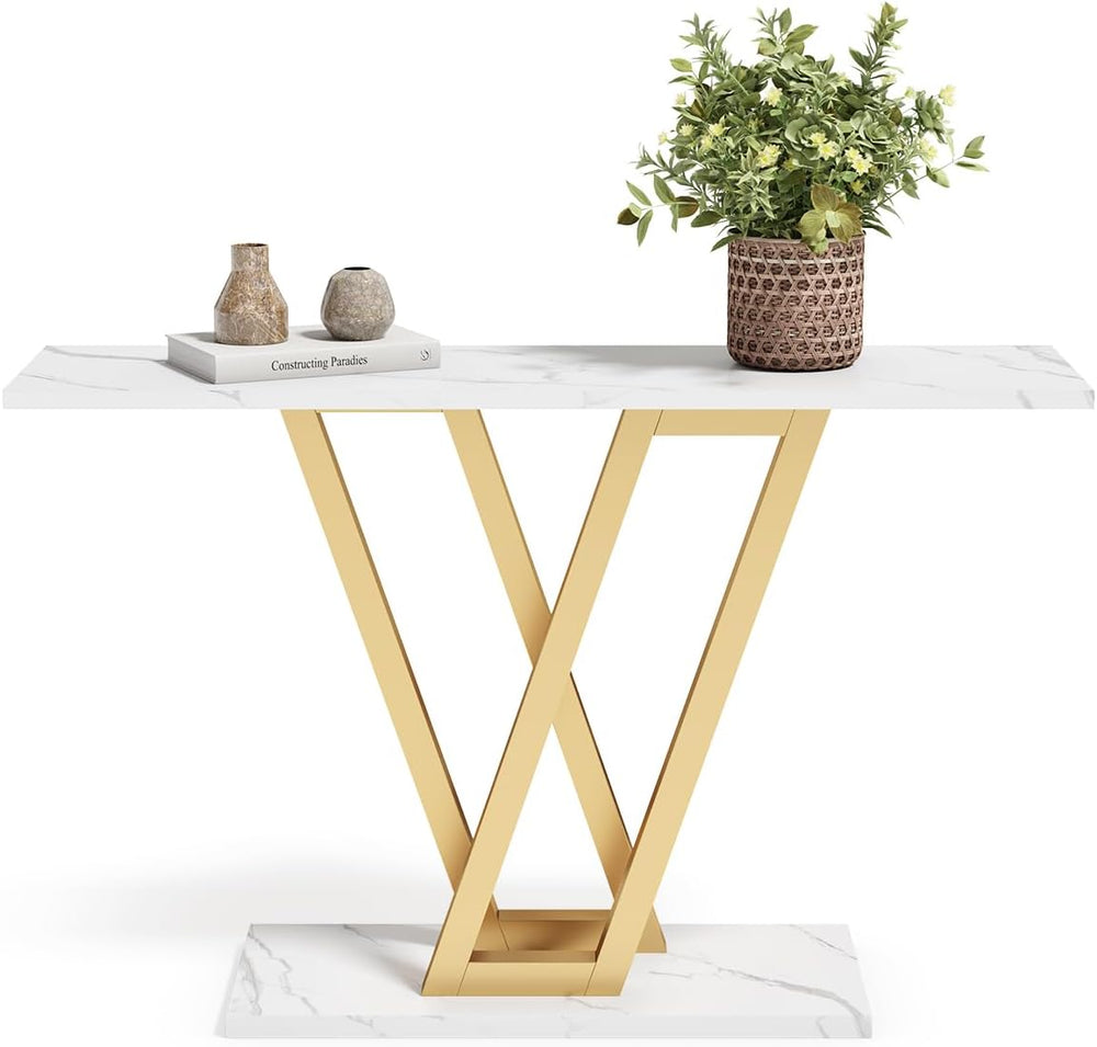 LITTLE TREE Console Table Hallway Table for Entryway 43 Inch Sofa Table Entry...