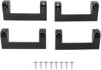 Fdit Premium 4 Piece Tape Measure Holder Set, Power Tool Ladder Storage Holder for Garage Organization, Workshop Accessories
