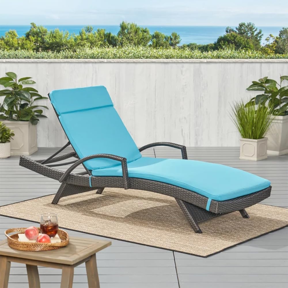 52005.00CUSH-CAR (2PCS) Salem Outdoor Chaise Lounge Cushion (Without Chaise L...