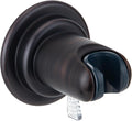 BOPai Suction Cup Shower Head Holder for Handheld Shower – No Drill, for Smooth Surfaces Only, Adjustable 20°, Oil Rubbed Bronze