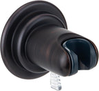BOPai Suction Cup Shower Head Holder for Handheld Shower – No Drill, for Smooth Surfaces Only, Adjustable 20°, Oil Rubbed Bronze