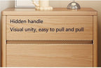 Bedside Table, Nightstand End Table Side Table with 2 Drawers Wood Accent Table with Storage for Bedroom Small Space Living Room Wooden Bedside Table(Brown,45cm/17.7in)