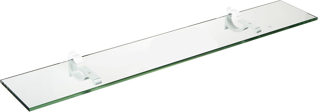 Spancraft Glass M-4.75x36-White Monarch Glass Shelf, White, 4.75" x 36"