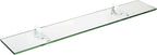 Spancraft Glass M-4.75x12-White Monarch Glass Shelf, White, 4.75" x 12"