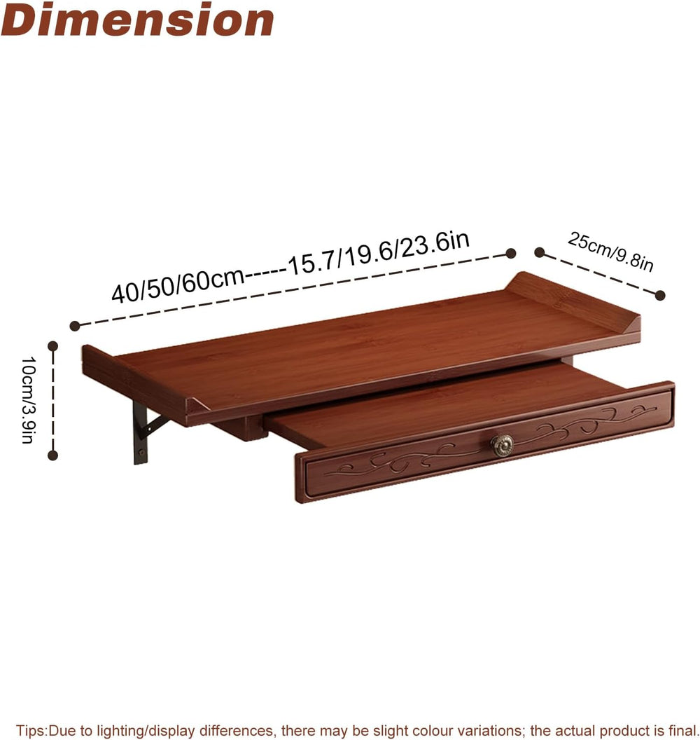 Altar Table,Bamboo Meditation Shrine Altar Cabinet with Storage for Worship &...