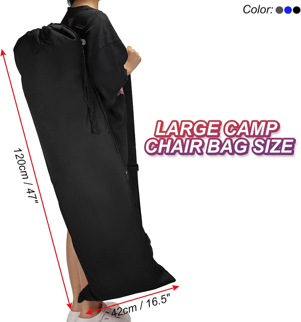 PATIKIL 48 Inch Camp Chair Replacement Bag, 2 Pack Foldable Camping Chair Bag...