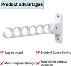 NewTalent Wall Mount Hanger Holder Closet Organizer, hanger holder for laundry room