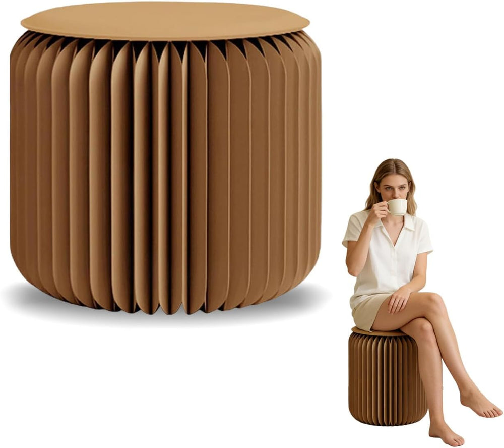 Foldable Stool — Paper Foldable Stool,Folding Paper Stool, (Book-Sized) ，11 I...